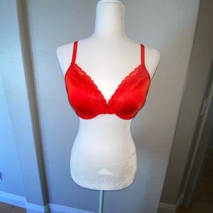 Natori T-shirt bra 32DD, Red EUC